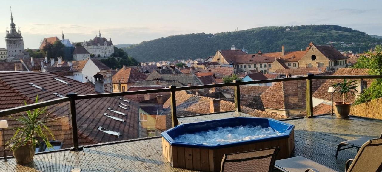 Hotel Am Goldberg Sighişoara Exteriér fotografie