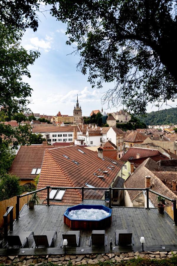 Hotel Am Goldberg Sighişoara Exteriér fotografie